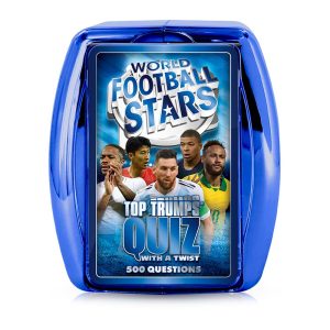 Top Trumps Quiz World Football Stars Blue 2021