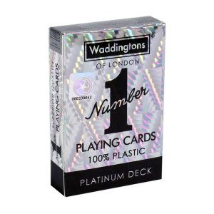 Waddington No.1 Platinum Playing Cards