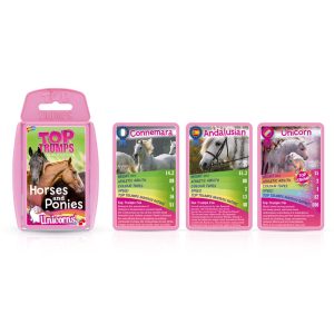 TOP TRUMPS HORSES, PONIES AND UNICORNS