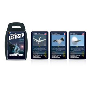 TOP TRUMPS ULTIMATE MILITARY JETS 2021