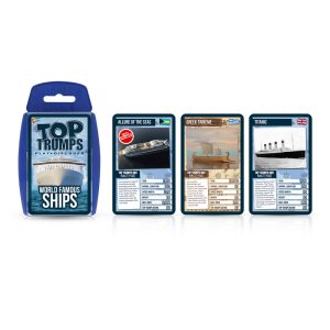 TOP TRUMPS WORLD FAMOUS SHIPS