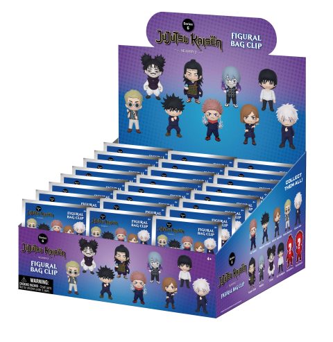 Jujutsu Kaisen Series 6 Bag Clips - Monogram