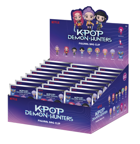 K-Pop Demon Hunters Series 1 Bag Clips - Monogram