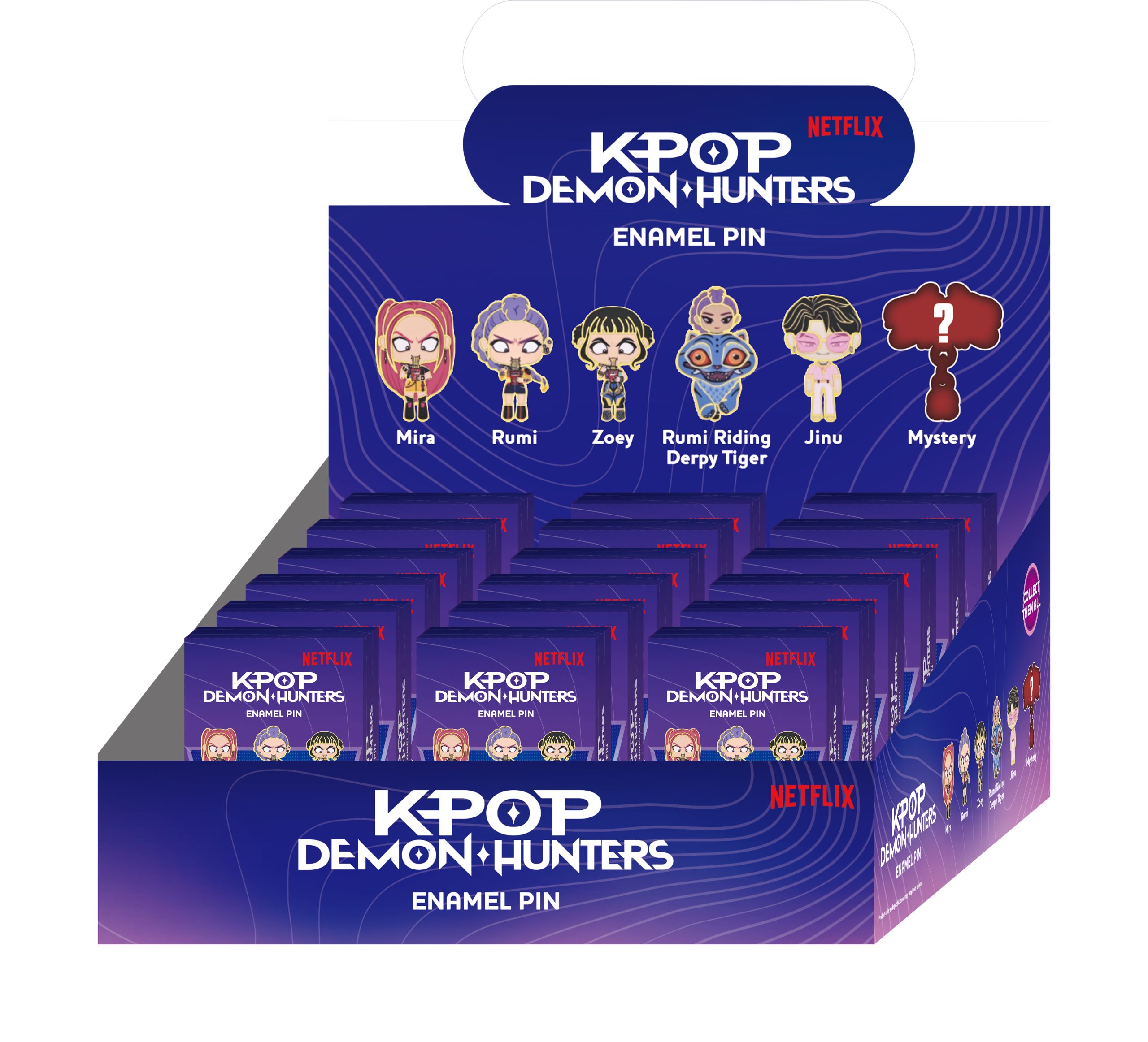 K-Pop Demon Hunters Pins - Monogram