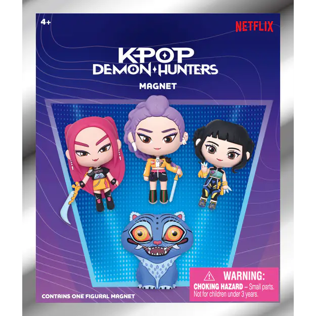 K-Pop Demon Hunters 3D Foam Magnets - Image 2
