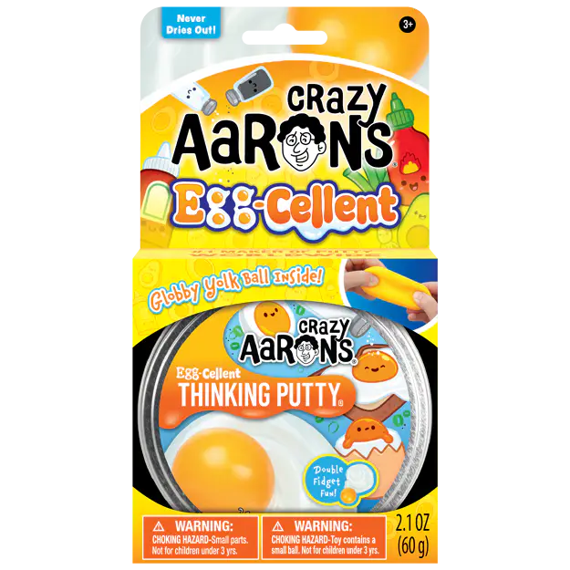 Thinking Putty 3.5 inch Egg-cellent - The Toy Tank