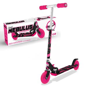 OzBozz Nebulus Scooter Black Pink