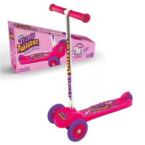 OzBozz Trail Twist Scooter Pink