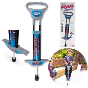 OzBozz Black Silver Pogo Stick