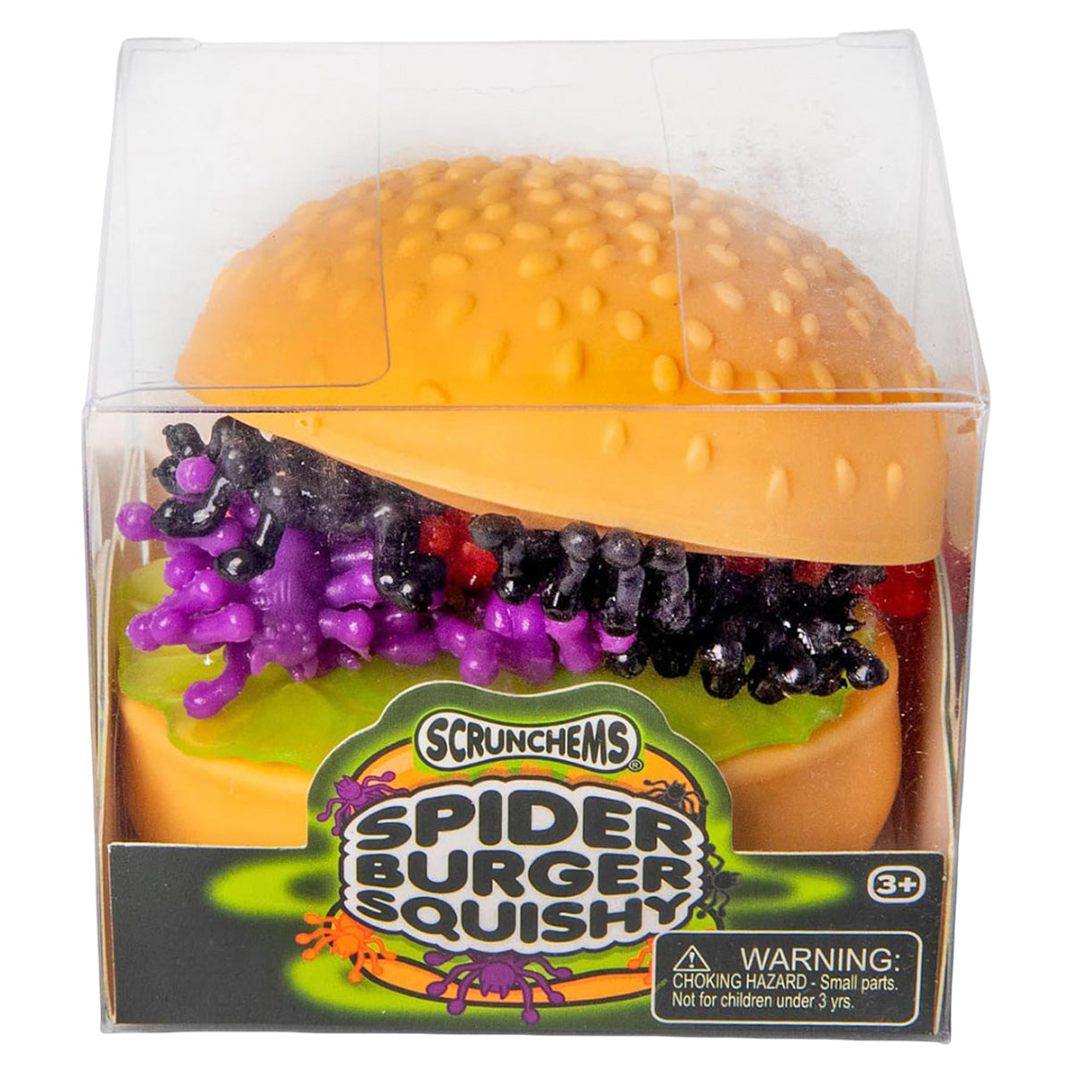 Scrunchems Spider Burger Squishy