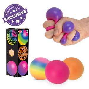 Scrunchems Mixed Mini Squish Balls 3 pack