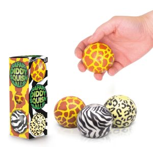 Scrunchems Safari Mini Squish Balls 3 pack toy