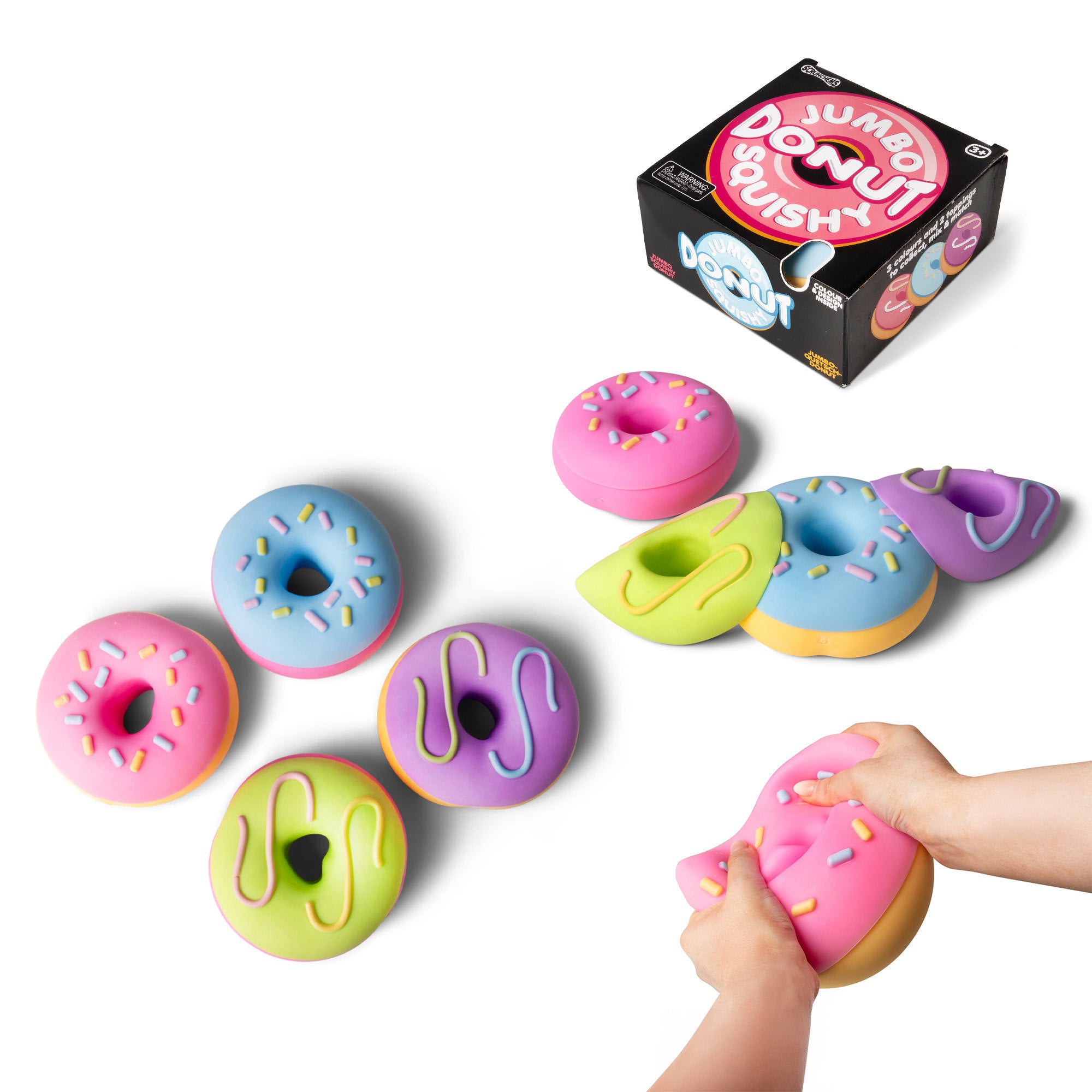 Scrunchems Jumbo Donut Squishy toy