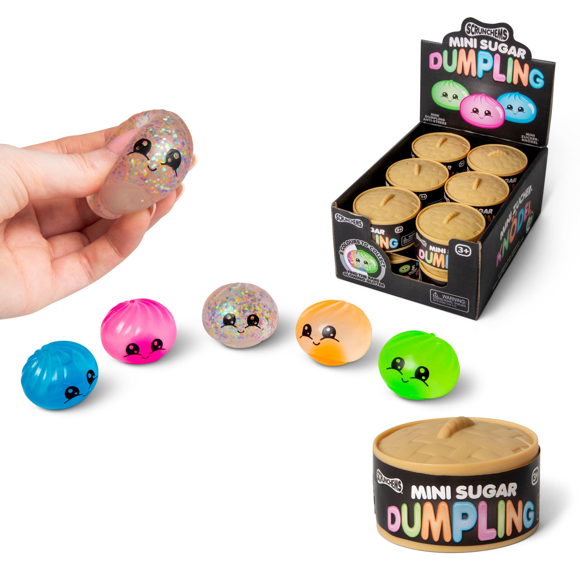 Scrunchems Sugar Mini Dumpling squishy toy