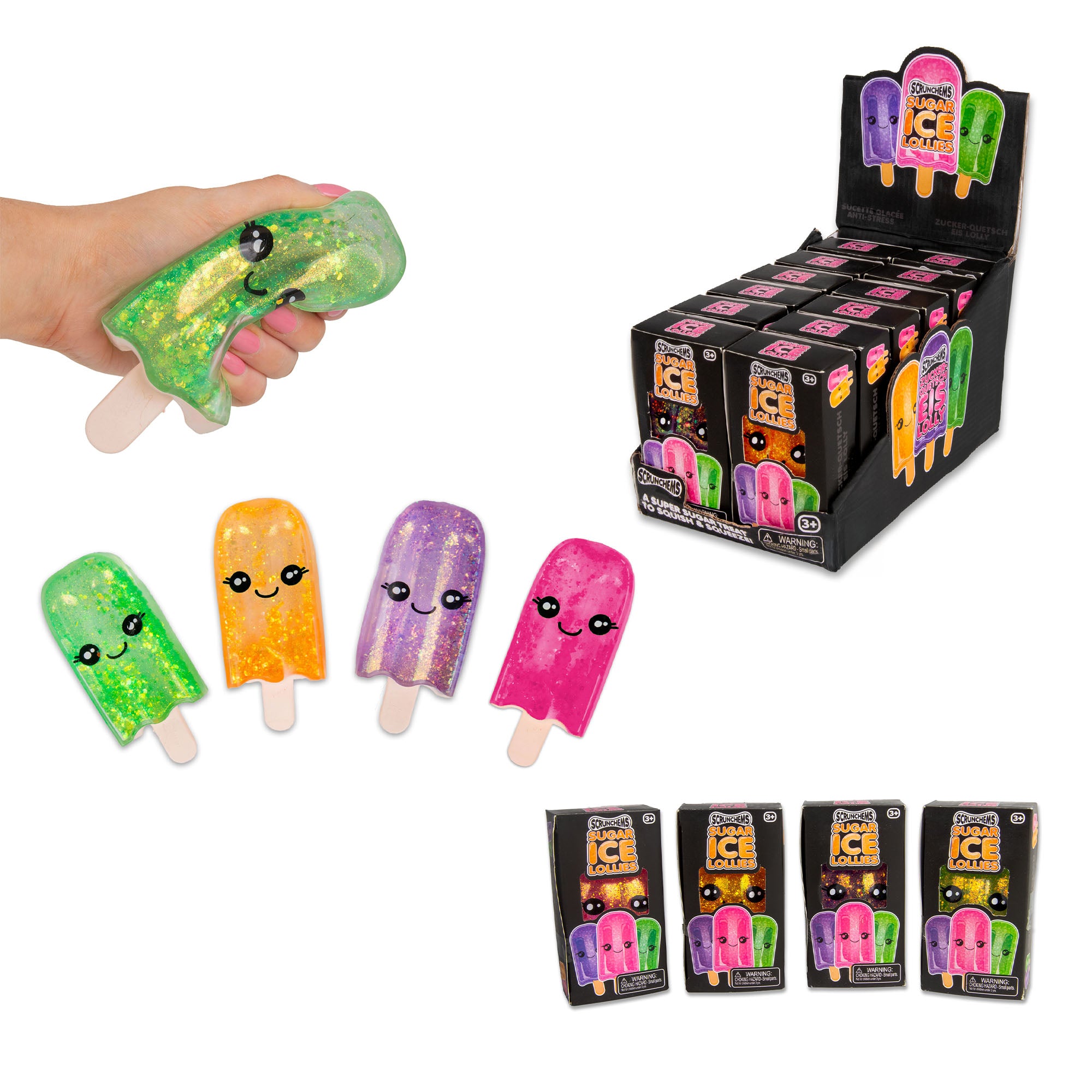 Scrunchems Sugar Ice Lollies squishy toy