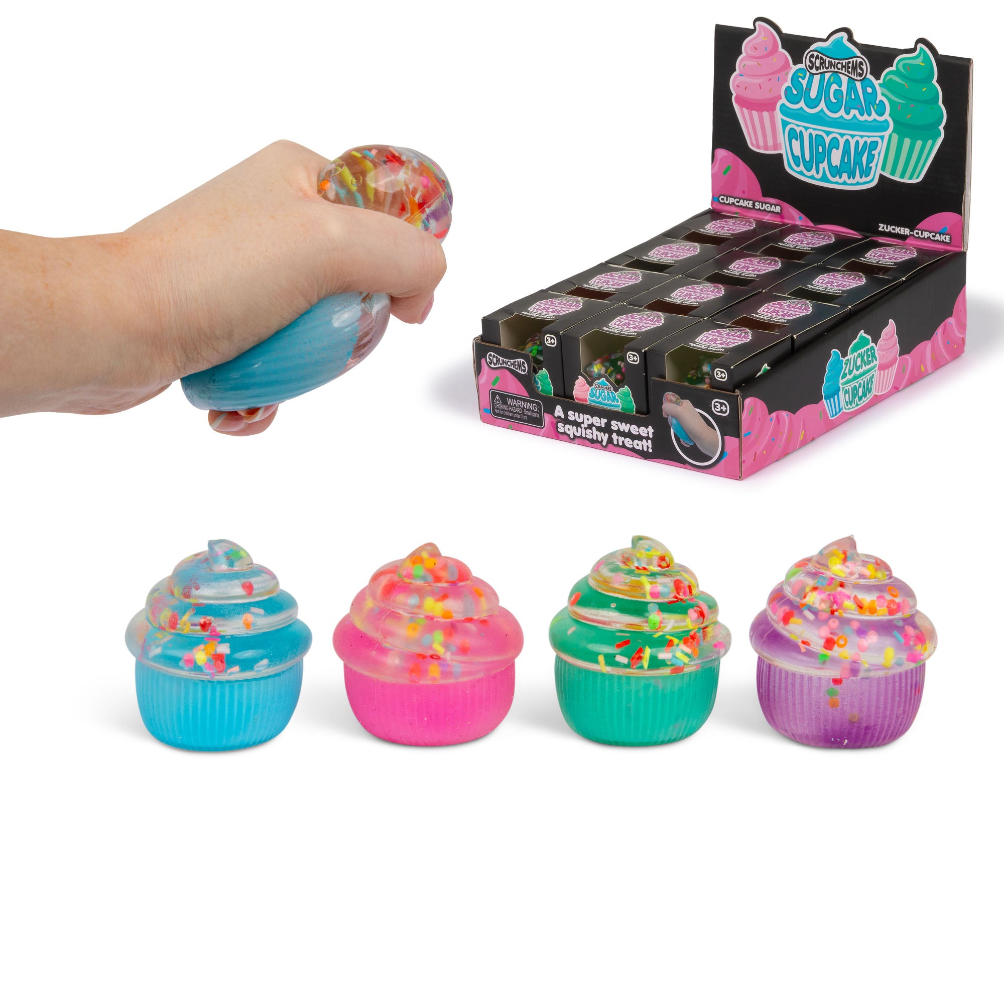 Scrunchems Sugar Cupcake squishy toy