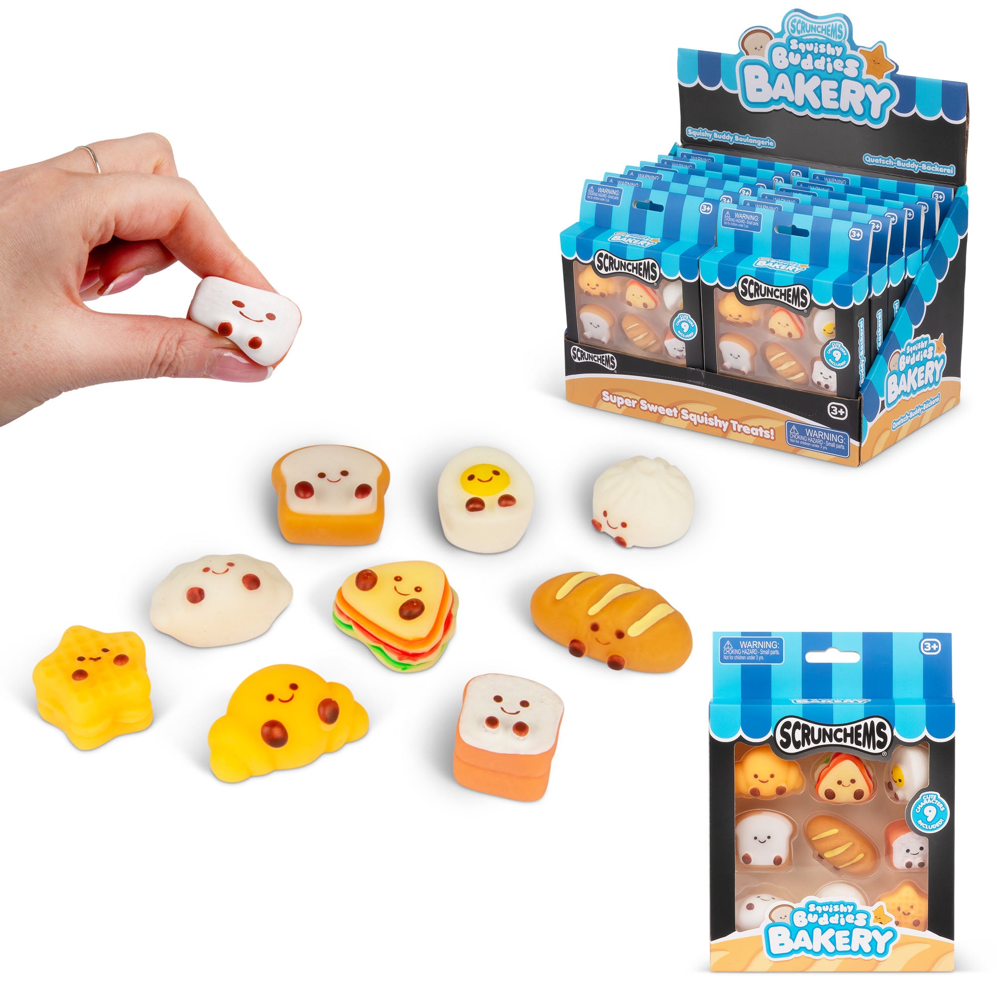Scrunchems Squishy Buddies Bakery set