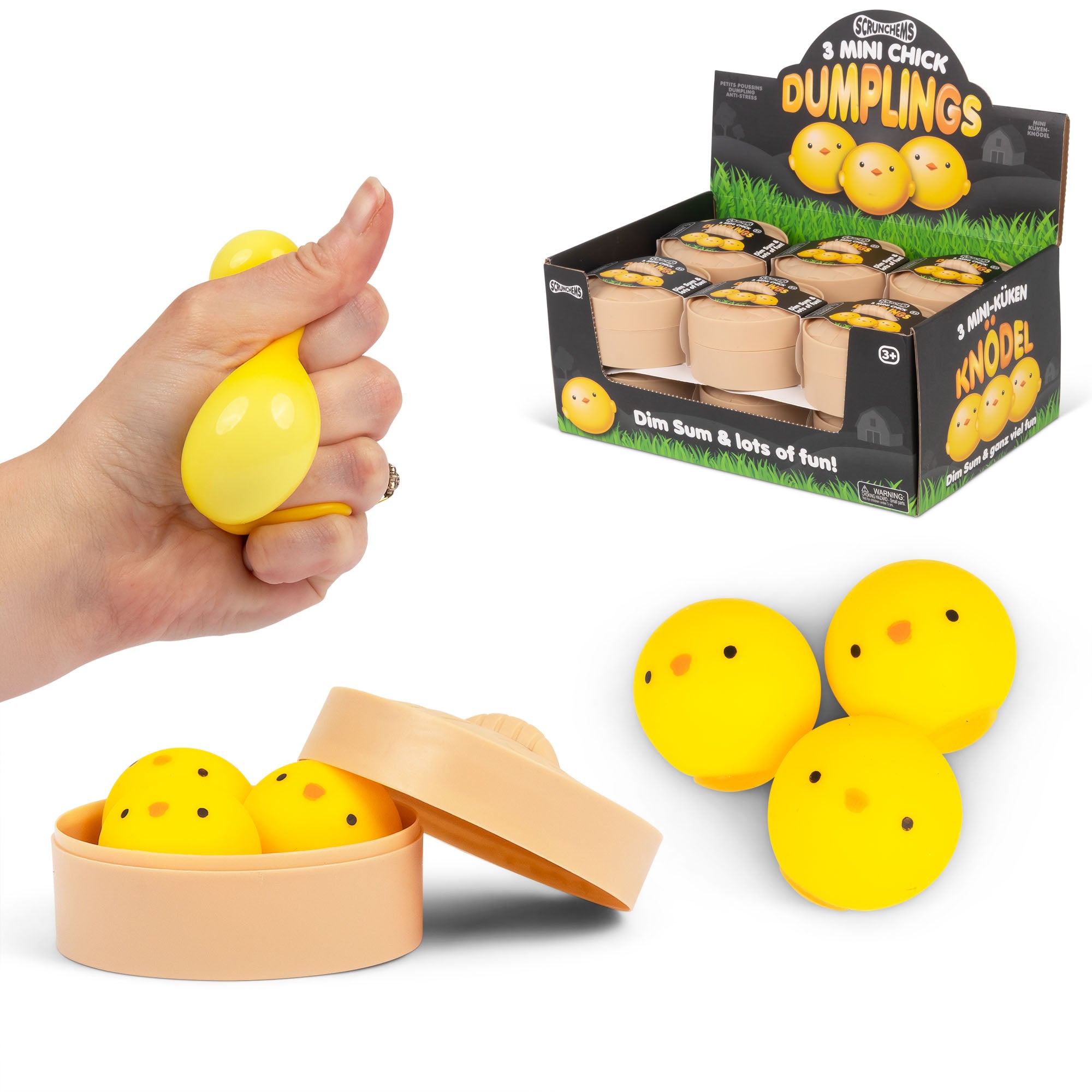 Scrunchems Chick 3pk Mini Dumplings