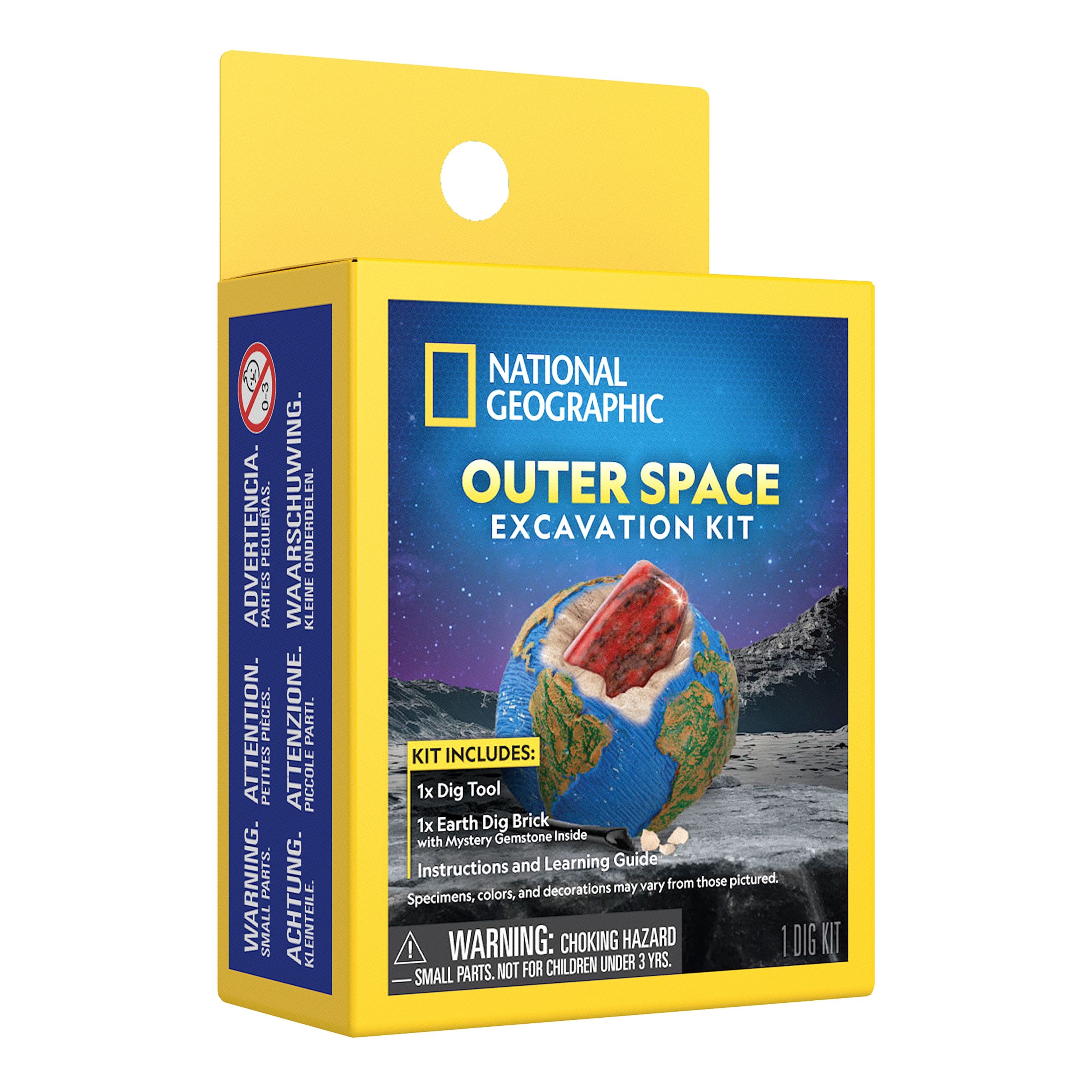 National Geographic Outer Space Excavation Kit detail