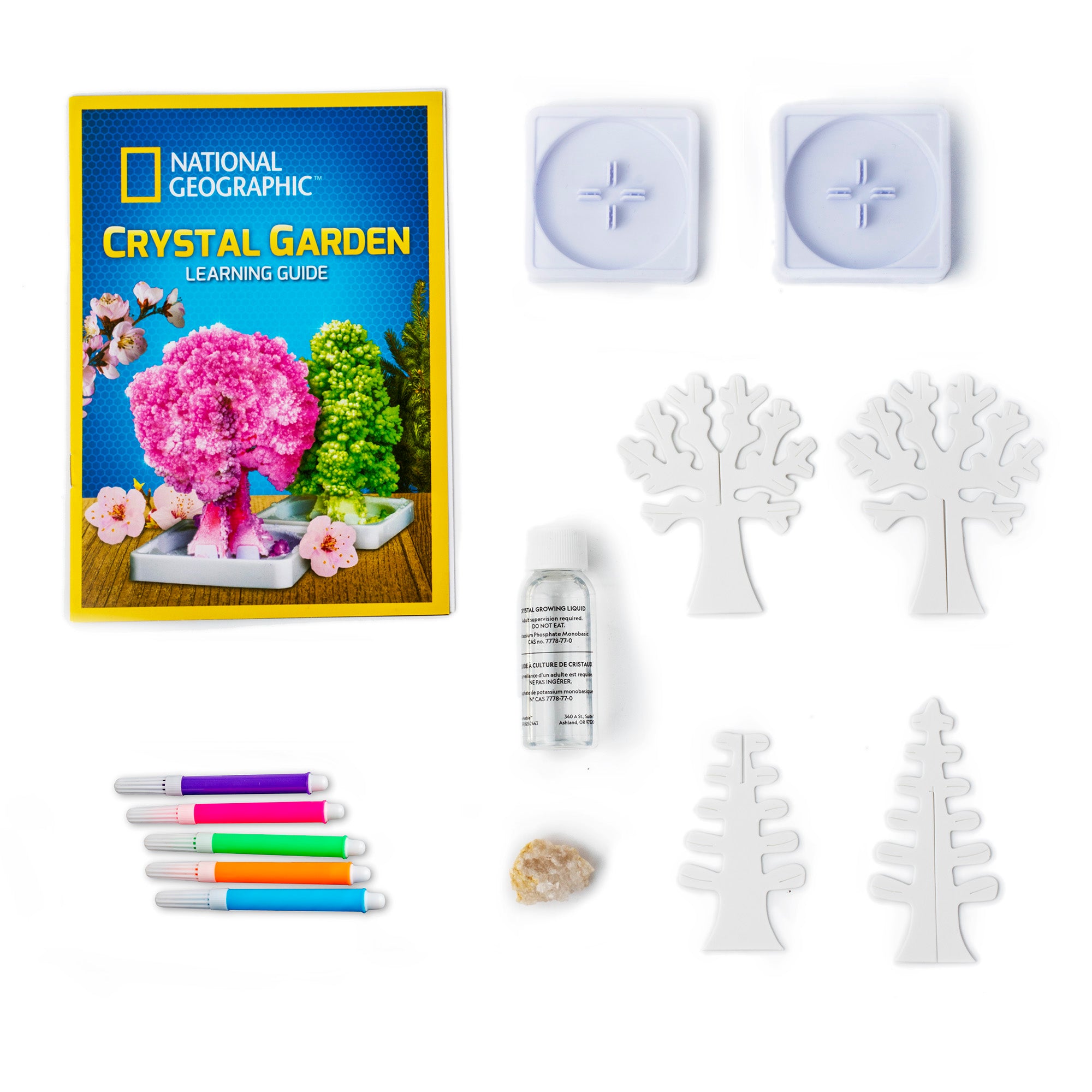 National Geographic Crystal Garden contents