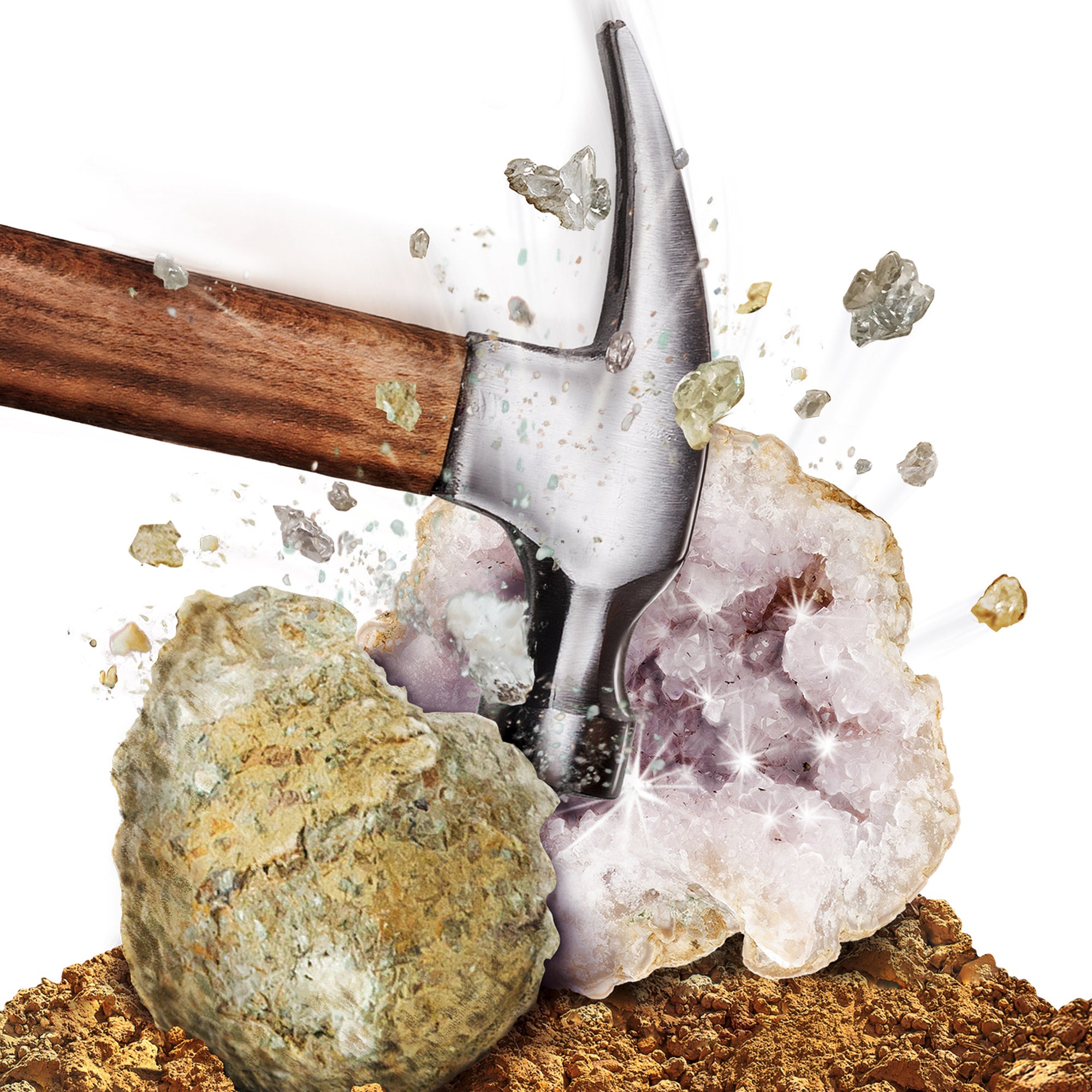 National Geographic Break Your Own Geode kit detail 2