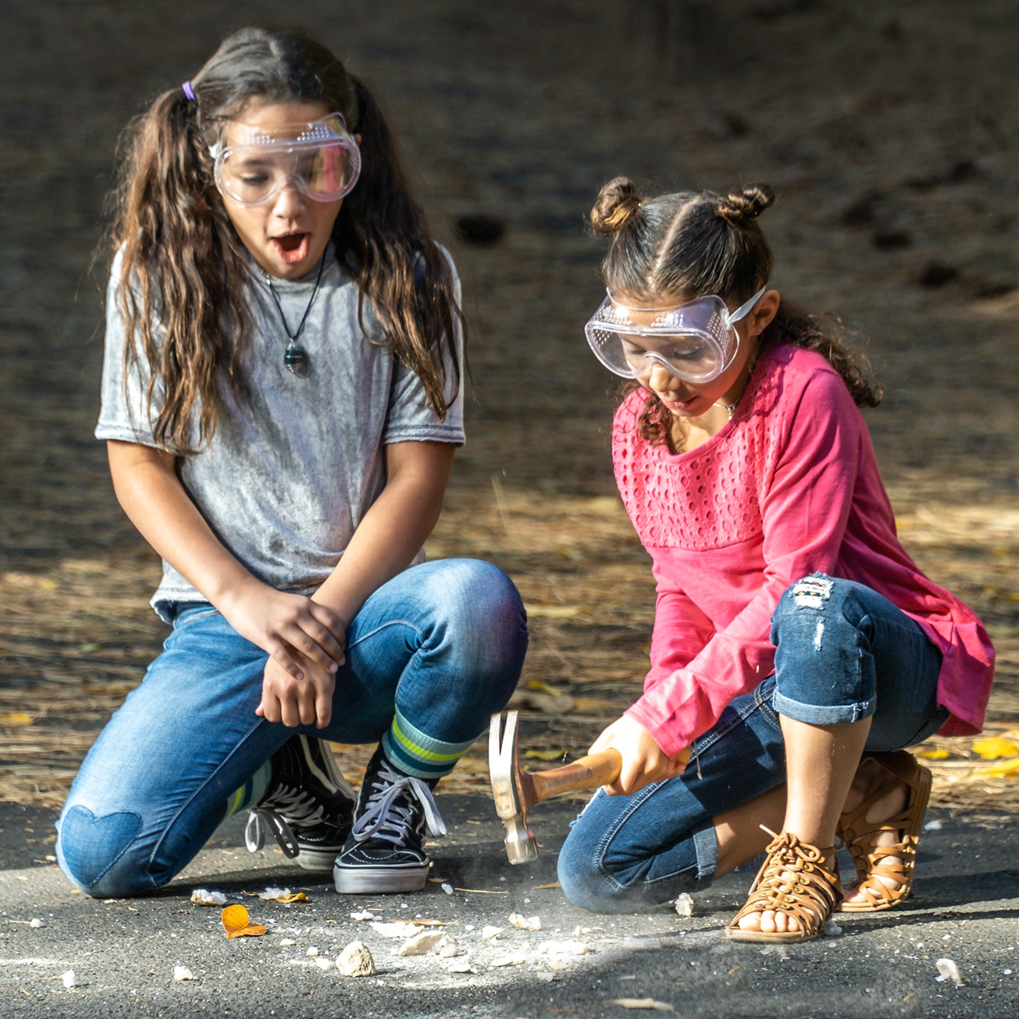 National Geographic Break Your Own Geode kit lifestyle 2