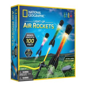 National Geographic Light-Up Air Rocket front