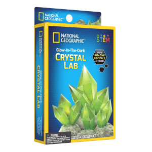 National Geographic Crystal Growing Glow in the Dark Kit front
