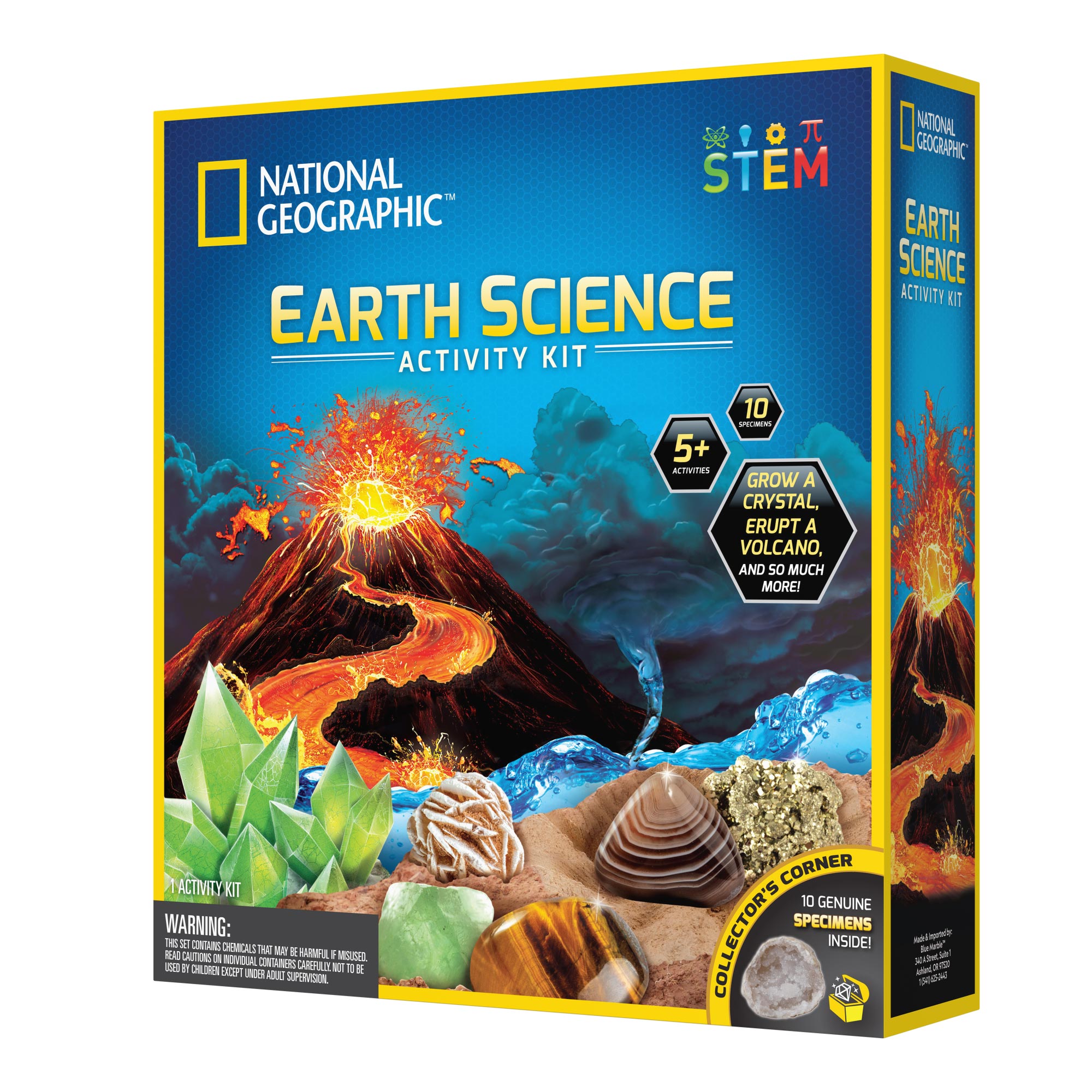 National Geographic Mega Earth Science Kit side