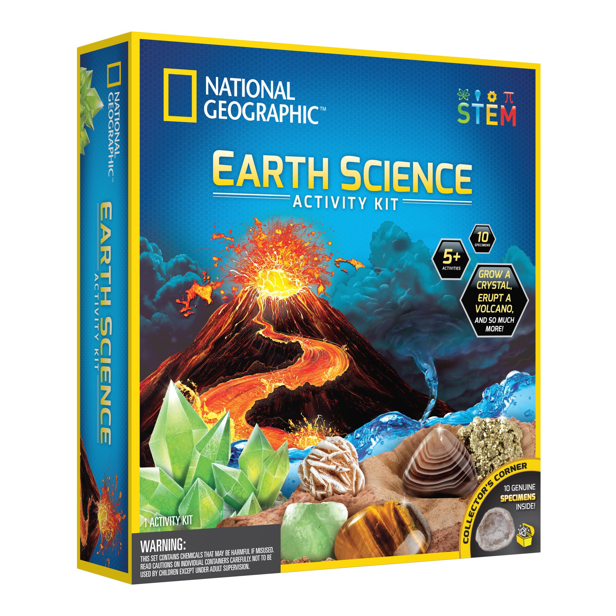 National Geographic Mega Earth Science Kit front