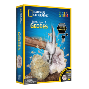 National Geographic Break Your Own Geode kit front