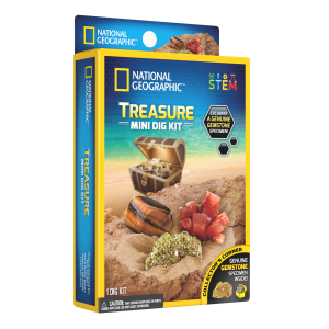 National Geographic Treasure Mini Dig Kit front