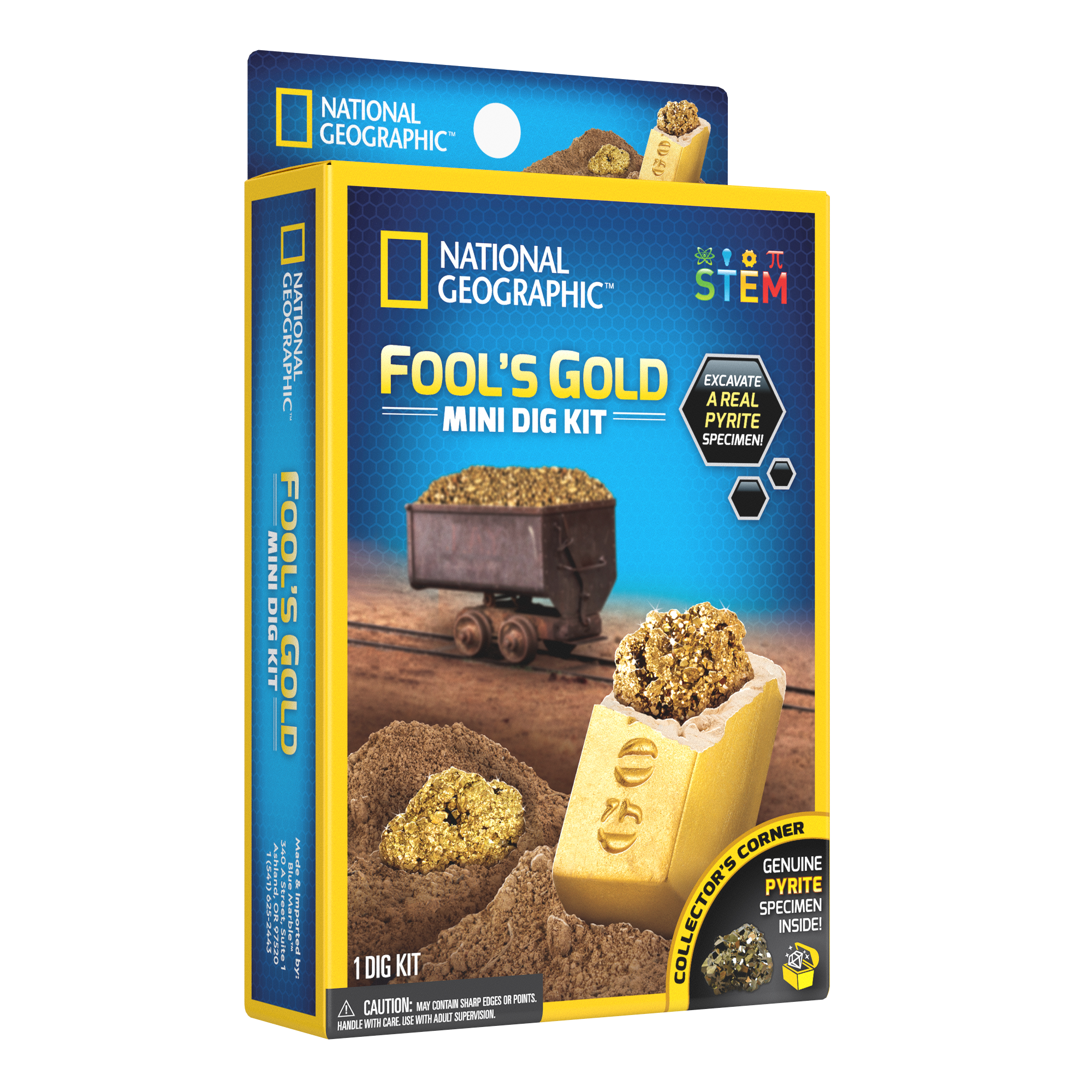 National Geographic Mini Dig Fool's Gold front