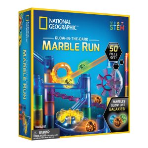 National Geographic 50pc Glow-in-the-Dark Marble Run front
