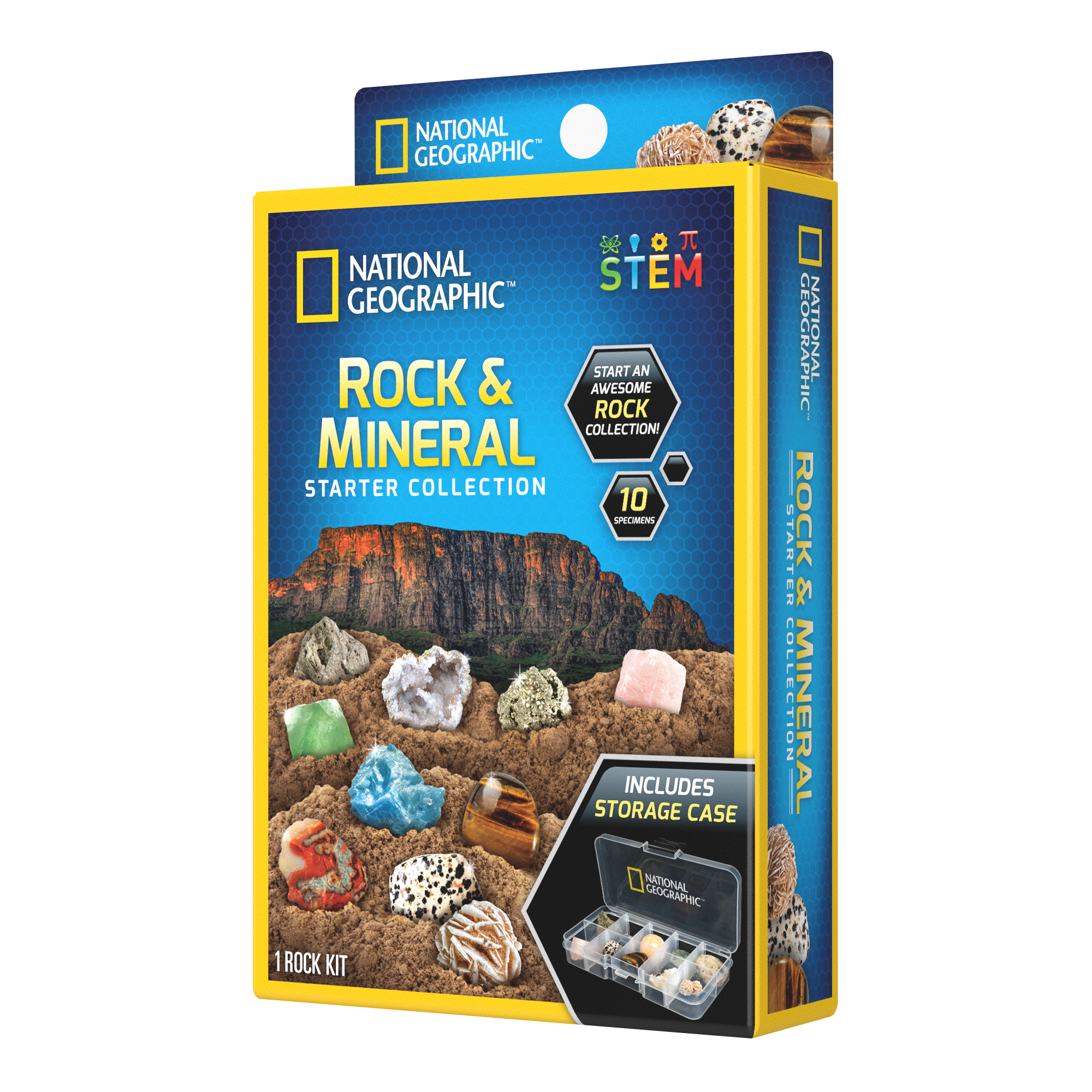 National Geographic Rock & Mineral Starter Kit front