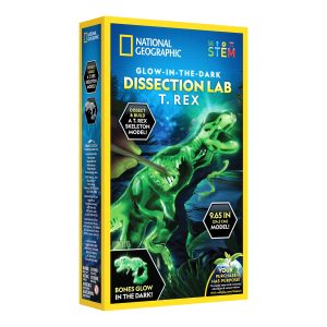 National Geographic Glow in the Dark T Rex Dissection Lab front