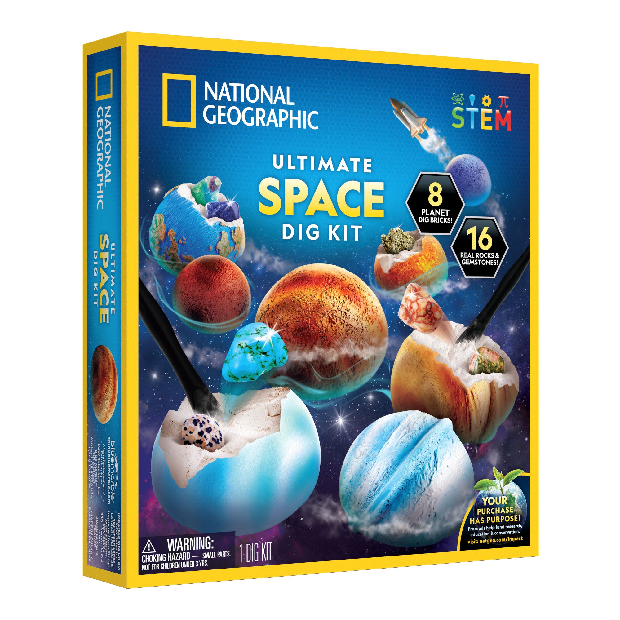 National Geographic Ultimate Space Dig Kit Collection front