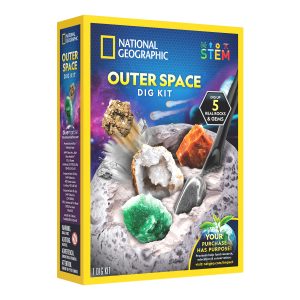 National Geographic Space-Themed Dig Kit front