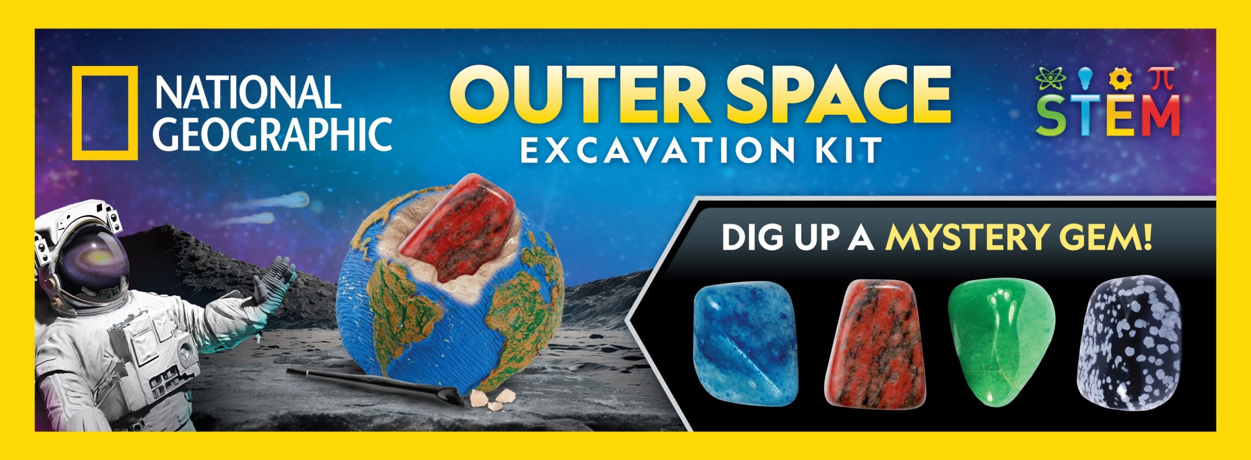 National Geographic Outer Space Excavation Kit packaging