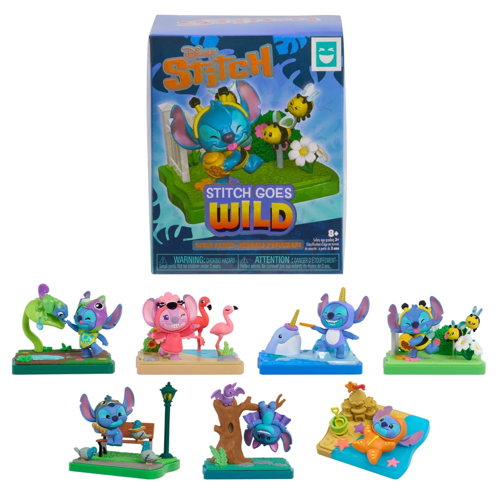 Happy Haul Disney Stitch Goes Wild Scene Setters blind box packaging