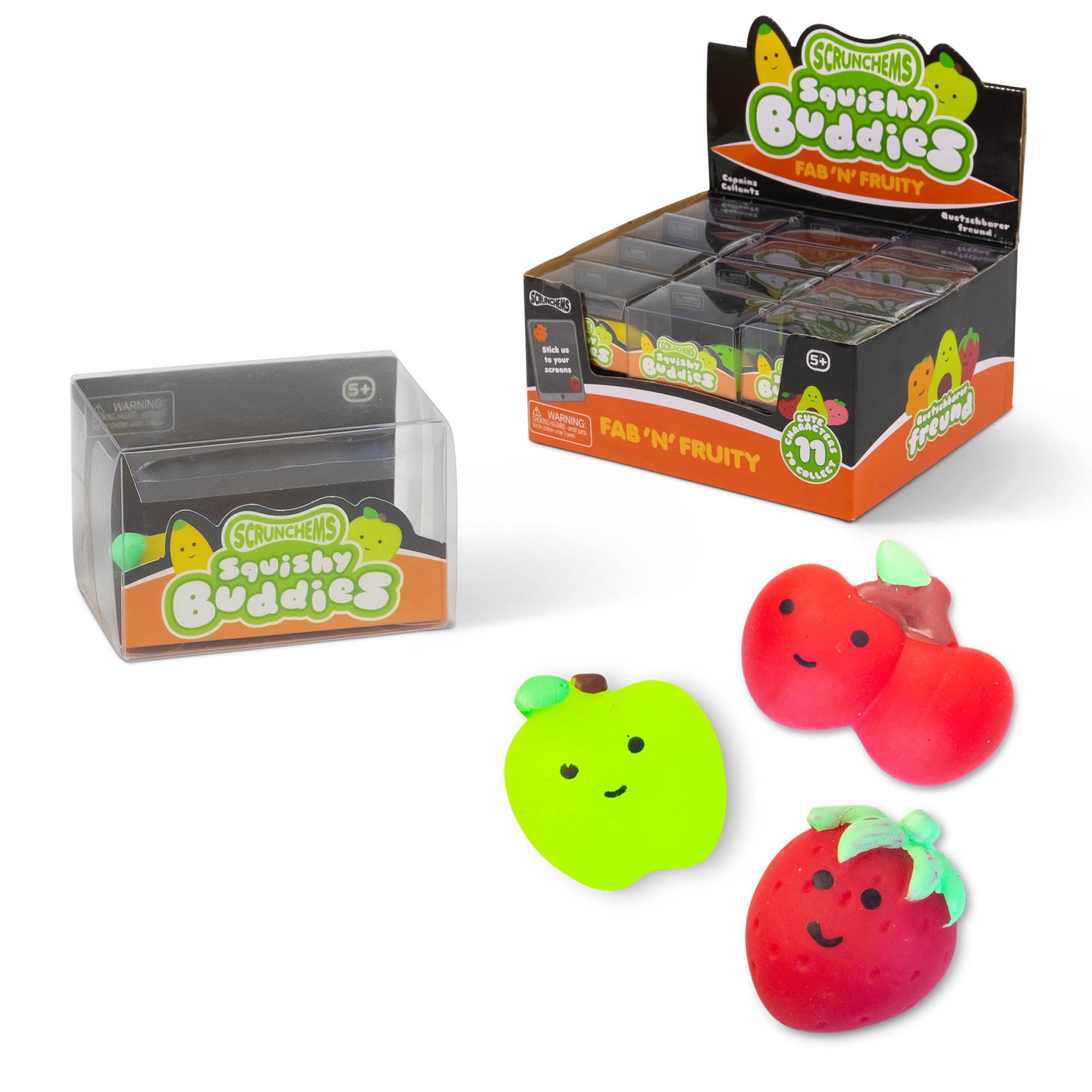Scrunchems Squishy Buddies - Fab N Fruity
