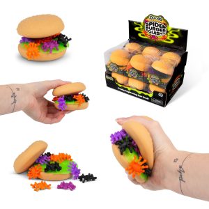 Scrunchems Spider Burger Squishy