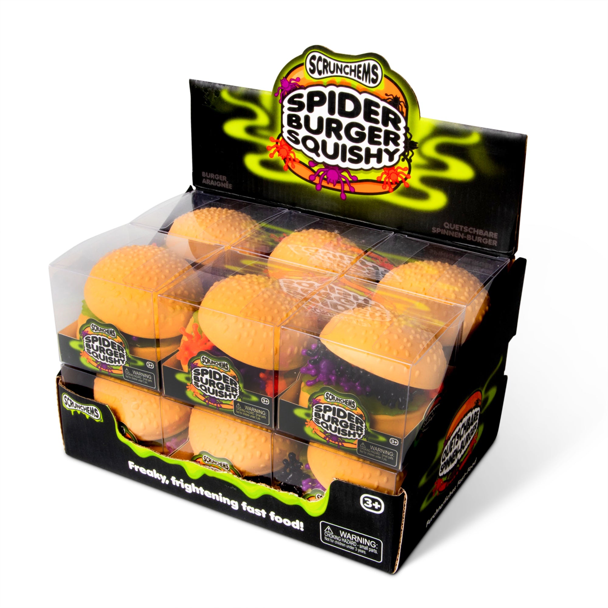 Scrunchems Spider Burger Squishy - Image 9
