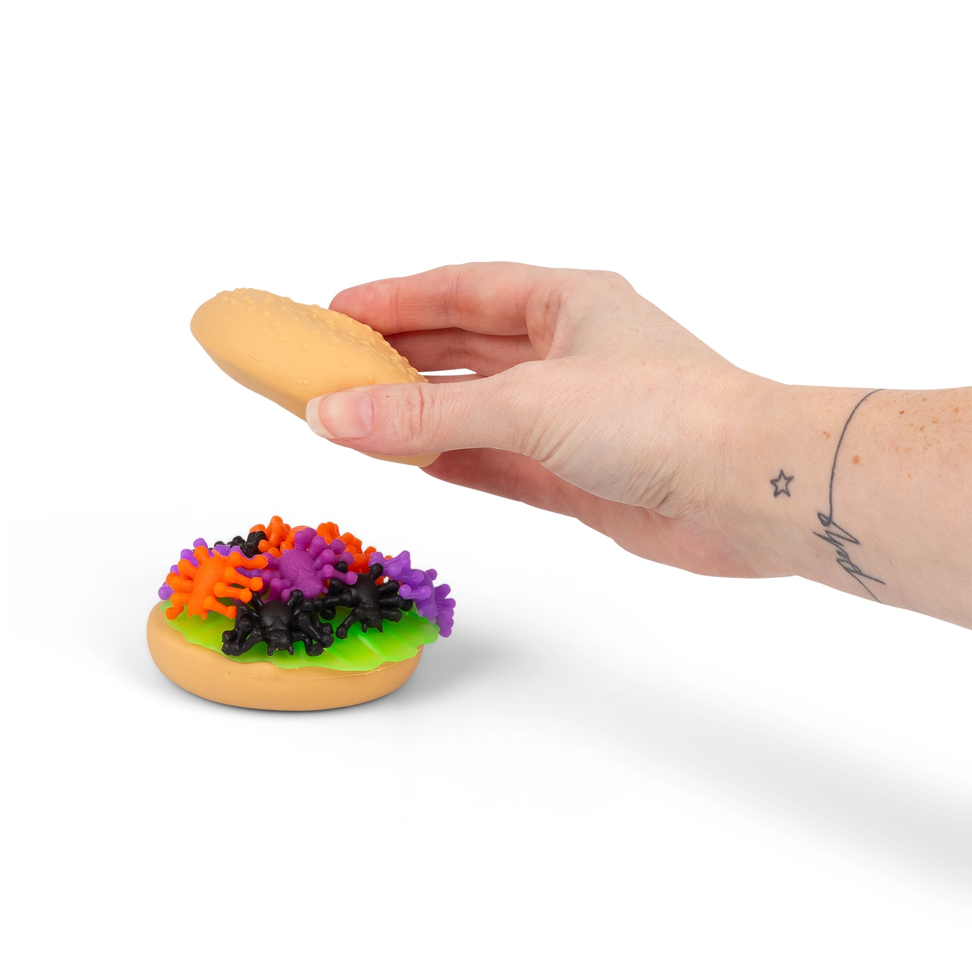 Scrunchems Spider Burger Squishy - Image 6