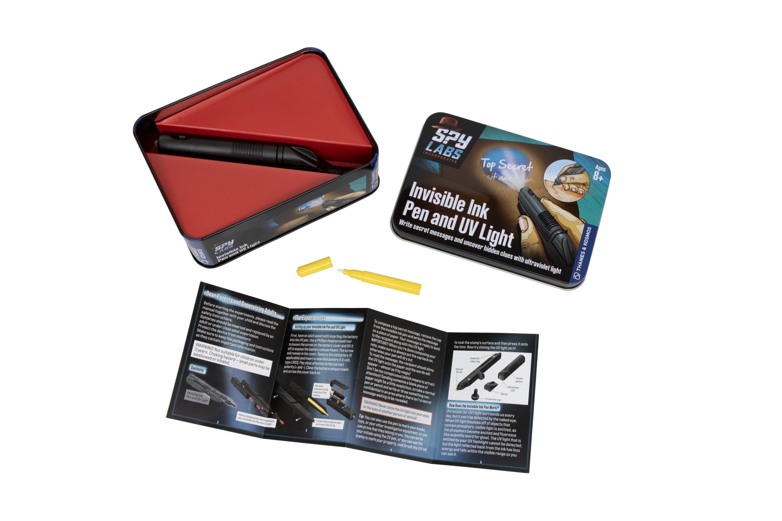 Spy Labs: Invisible Ink Pen and UV Light - image 8