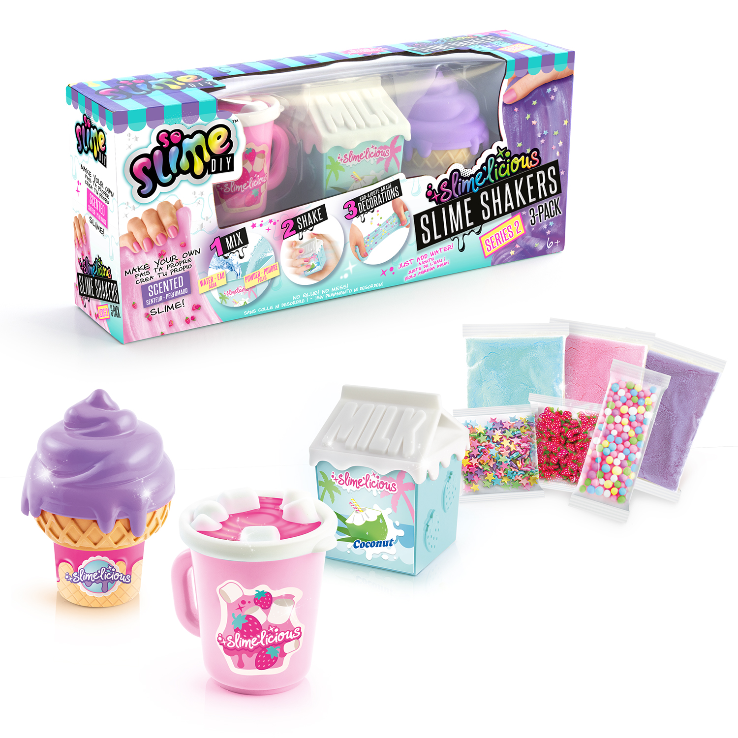 So Slime DIY Slimelicious 3 Pack