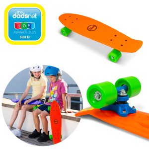 OzBozz Plastic Skateboard 17x5 Inch