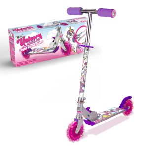 OzBozz Unicorn Dreamland Light Up Scooter