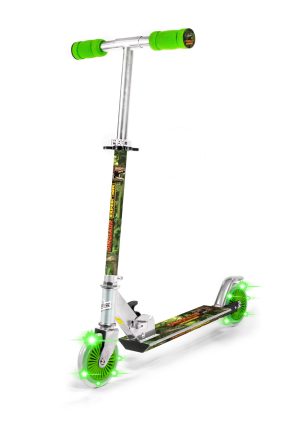 OzBozz Dinosaur Expedition Light Up Scooter