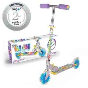 OzBozz Tie Dye Light Up Scooter